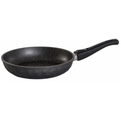 Сковорода Мечта Бриллиант Гранит, 30 см, съемная ручка, гранит black