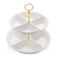 Loraine Менажница 27538 белый