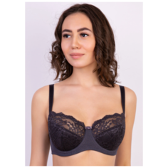 Бюстгальтер Lauma, размер 90C, антрацит