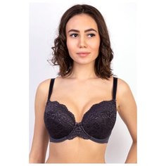 Бюстгальтер Lauma Everyday, размер 75F, антрацит