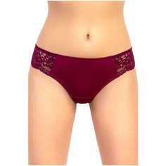 Lauma Трусы стринги Everyday средней посадки, размер 40, малиновое сияние