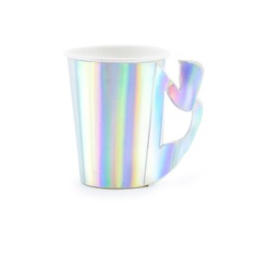 Кружка бумажная радужная Party Deco 220мл 6шт в ассортименте