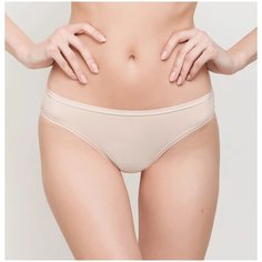 Lauma Трусы слипы средней посадки, размер 48, серебристый пион