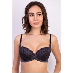 Бюстгальтер Lauma, размер 75B, антрацит