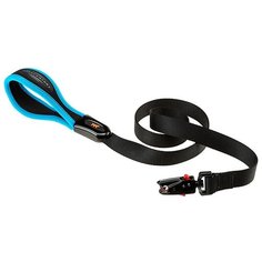 Поводок для собак Ferplast Ergofluo Matic G20/G25 голубой 1.2 м 25 мм