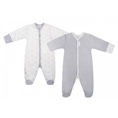 Комплект комбинезонов Lucky Child Дуэт 2 шт для мальчика 62-68