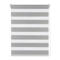 Рулонные шторы Decofest Бейс серые 160х180 см