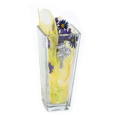 Ваза Ranieri Argenti Каллы (532/3), прозрачный