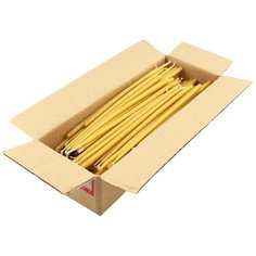 Свеча церковная 100% воск, конусная, высота: 14 см, диаметр: 5 мм, вес: 2000 г, 700 шт., цвет: желтый СИМВОЛИК