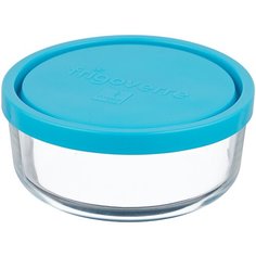 Bormioli Rocco Контейнер Frigoverre B388460, 12x12 см, прозрачный/синий