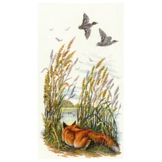 Золотые Ручки Набор для вышивания В засаде 21 х 38 см, НП-009