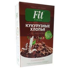Готовый завтрак Fit Parad Кукурузные шоколадные со стевией, коробка, 200 г