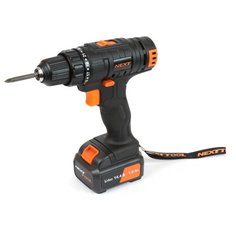 Аккумуляторная дрель-шуруповерт NEXTTOOL ACD-14,4BL Li-Ion 1.5 А·ч 14.4 В x1 кейс
