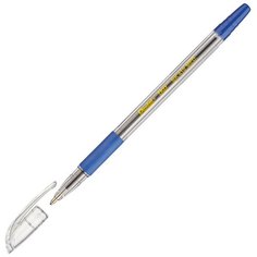 Ручка шариковая PENTEL BK410-С рез.манж.синий ст. 0,7мм ЭКО 5 штук