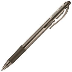 Ручка шариковая автоматическая PENTEL BK417-А рез.манж.черн ст. 0,3мм 5 штук