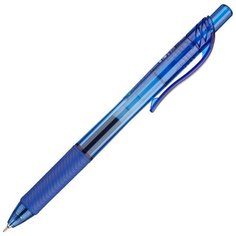 Ручка гелевая автоматическая BLN105-C EnerGel 0,25мм автомат рез.манж син 2 штуки Pentel
