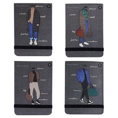 Блокнот А6 100л точка,вертикальн MEGAPOLIS JOURNAL FASHION 4 ВИДА 3-476/03 Bruno Visconti