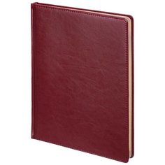 Ежедневник недатированный бордо,А4,210х300мм,136л,Sidney NEBRASKA 3-539/01 Альт
