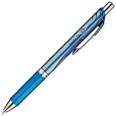 Ручка гелевая автоматическая PENTEL BLN75C EnerGel рез.манжет 0,3мм син ЭКО