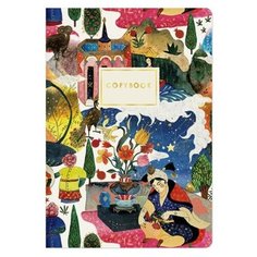 Тетрадь общая А5,40л,кл,скрепка Bruno Visconti ШАХЕРЕЗАДА 7-40-001/70 2 штуки