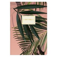 Тетрадь общая А5,40л,кл,скрепка Bruno Visconti ПАЛЬМОВЫЕ ЛИСТЬЯ 7-40-001/96 2 штуки