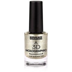 Лак LUXVISAGE 3D Holographic, 702-космическая платина