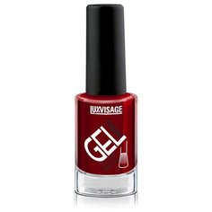 Лак LUXVISAGE Gel finish, 8 бордовый винный