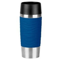 Термокружка EMSA Travel Mug Waves, 0.36 л синий