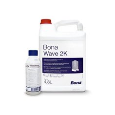 Лак Bona Wave 2K матовый полиуретановый бесцветный 5 л