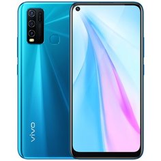 Смартфон vivo Y30, сияющий синий