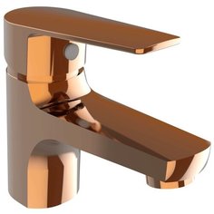 Смеситель для раковины (умывальника) Orange Loop M26-021 Золото однорычажный розовое золото