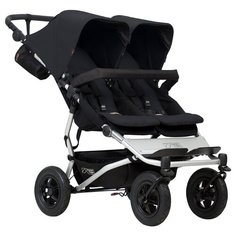 Универсальная коляска для двойни Mountain buggy Duet (2 в 1), black