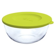 Glasslock Контейнер MBCB-400F, 26x26 см, зеленый/прозрачный