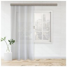 Тюль Witerra Easy 0322 на ленте 260 см 1 шт. серый