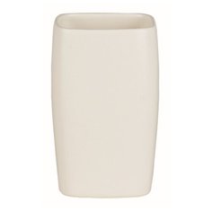 Стакан для зубных щеток Spirella Retro, белый