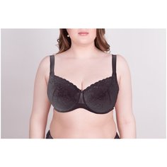 Бюстгальтер MILAVITSA Classic Elegant, размер 85E, шоколадный трюфель