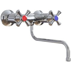 Смеситель для кухни (мойки) Mixline ML10-06 двухрычажный