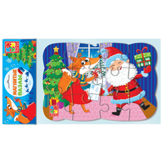 Пазл Vladi Toys Новогоднее веселье (VT3205-70), 12 дет.