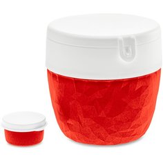 Koziol Ланч-бокс Bentobox L Organic, 14.2x13.5 см, red