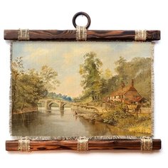 Панно Универсальный Свиток Мостик 32х33 см