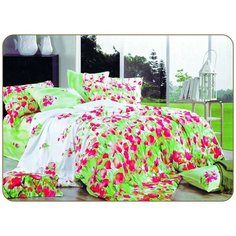 Постельное белье 2-спальное Вальтери C-138, Сатин, 50x70 и 70x70 Valtery