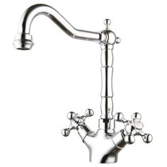 Смеситель для раковины (умывальника) GANZER Konstantin GZ09022 двухрычажный хром