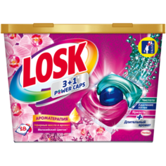 Losk капсулы 3+1 Power Caps Малазийский цветок, контейнер, 18 шт.