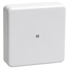 Распределительная коробка IEK КМ41222 наружный монтаж 100x100 мм белый