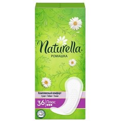 Naturella прокладки ежедневные Camomile Comfort Plus, 3 капли, 36 шт.