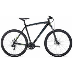 Горный (MTB) велосипед FORWARD Next 29 2.0 Disc (2020) черный 17" (требует финальной сборки)