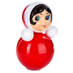Неваляшка Котовские неваляшки Девочка, пакет (6С-007/П) 26 см красный
