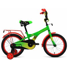 Детский велосипед FORWARD Crocky 16 (2020) зеленый/желтый (требует финальной сборки)