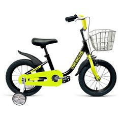 Детский велосипед FORWARD Barrio 16 (2020) черный (требует финальной сборки)