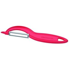 Tescoma Овощечистка с зубчатым лезвием Presto expert, розовый